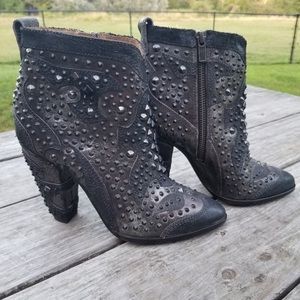 FRYE Remy Deco Studded Bootie